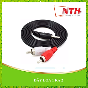 Mua Cáp loa 1 đầu Jack 3.5mm ra 2 đầu bông sen