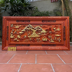 Mua Trah ngang đồng quê 79 x 155cm gỗ hương đỏ nam phi