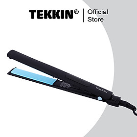 Hình ảnh Máy Duỗi Tóc Uốn Tóc 8 Mức Nhiệt TEKKIN TI-615 Gốm Cao Cấp 3 IN 1 Uốn Duỗi Là Làm Tóc Xoăn Thanh Uốn Bằng Gốm Ceramic - Hàng chính hãng