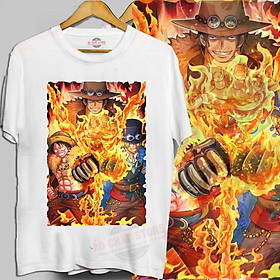  Áo thun LUFFY, ACE, SABO Cực Chất | Phông Hải Tặc One Piece Tshirt OP89