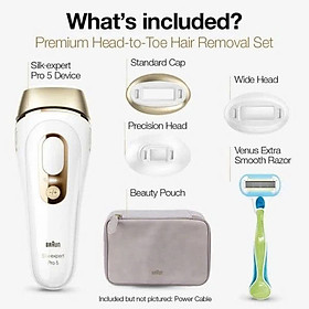 Máy triệt lông Braun Pro 5 PL5257 Hàng chính hãng