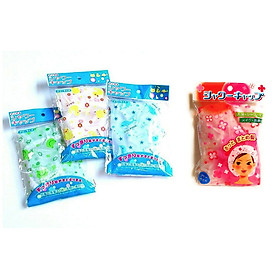 Combo 02 Mũ chùm tóc khi tắm in họa tiết xinh xắn, đáng yêu - Nội địa Nhật Bản (Tự chọn)