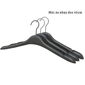 Mua Móc Nhựa Đen Treo Quần Áo Vai To 2.5cm ( Bộ 10 móc )