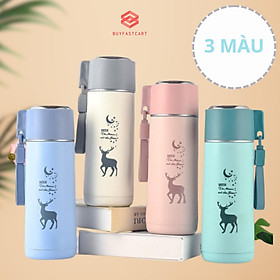 Bình nước thủy tinh vỏ nhựa 450ml Buyfastcart C2: Sự kết hợp hoàn hảo giữa chất liệu và thiết kế