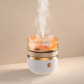Đèn Ngủ Đá Muối Tạo Ẩm Phun Sương Tinh Dầu Tự Động Mini Aromatherapy Air Humidifier