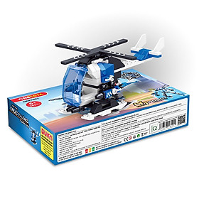 Đồ chơi: Ghép hình lực lượng cảnh sát - Trực thăng tuần tra DK81062