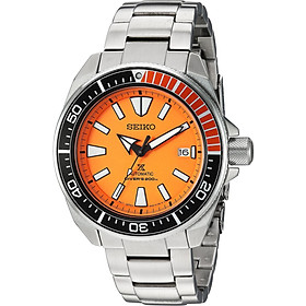 Seiko Men's SRPC07 Prospex Analog Display Automatic Self Wind Silver Watch