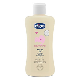 Dầu Mát-Xa Chiết Xuất Cám Gạo 0M+ Chicco 200ml