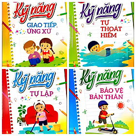 Combo Tủ Sách Bồi Dưỡng Kỹ Năng Sống - Bộ 4 Cuốn + Tặng Túi Mù Ngẫu Nhiên