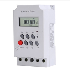 Bộ công tắc,Timer hẹn giờ bật tắt thiết bị điện KG316 T-II 25A/220V 16 chương trình