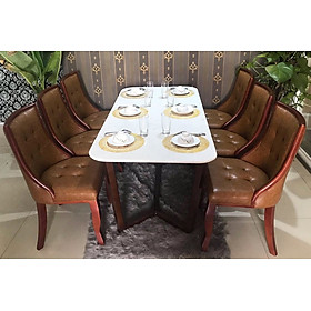 Mua Bộ bàn Concorde 1m6 + 6 ghế Lucky