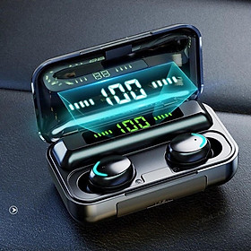 Mua Tai nghe Bluetooth  F9 TWS 5.0 cảm ứng không dây chống nước IPX7  chống ồn tích hợp sạc dự phòng 2500mAh