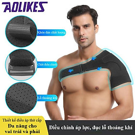 Đai cố định khớp vai AOLIKES A-1692 bảo vệ, cố định khớp xương vai sport shoulder support