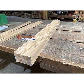 Mua  MS80  Thanh gỗ thông vuông 1 5cm x 1 5cm x dài 80cm + láng mịn 4 mặt