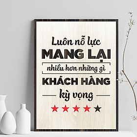 Mua Tranh Gỗ khắc Chữ tạo động lực TBIG056 treo phòng làm việc