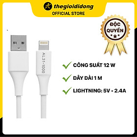 Mua Cáp Lightning 1m Xmobile AL31-1000 Trắng - Hàng chính hãng