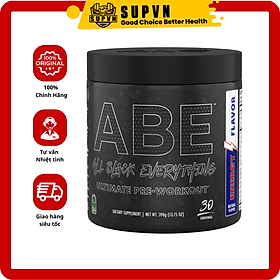 Pre-Workout Abe (30 Lần Dùng) Hỗ Trợ Tăng Sức Mạnh Tăng Năng Lượng Trong Quá Trình Tăng Cơ Giảm Mỡ APPLIED NUTRITION