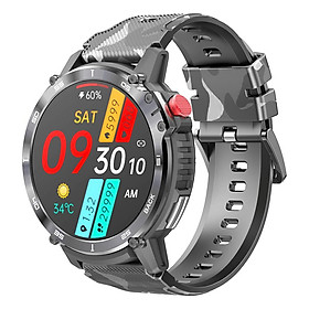 Lemfo C22 Đồng hồ thông minh cho nam 4G ROM 1G RAM 400MAh Thể thao Thể thao Watches 3ATM Bluetooth Waterproof Gọi smartwatch 1.6 inch
