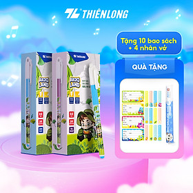 Combo 5/10/20 bút gel thiên long gel-012/ak - nét viết 0.5mm êm mượt, đầu bút cao cấp, mực đều liên tục, nhân vật akooland tahi