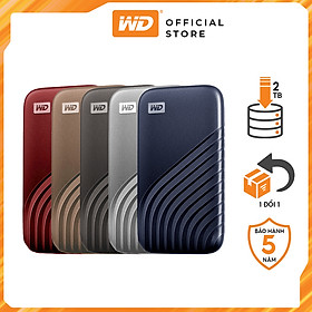 Mua Ổ Cứng Di Động WD My Passport SSD 2TB Hàng Chính Hãng