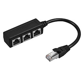 Bộ Chia Cổng Mạng LAN RJ45 1 Sang 3 Cổng AZONE