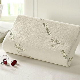 Mua Gối Cao Su Non Bamboo Chống Đau Cột Sống Cổ Khắc Phục Chứng Ngáy Ngủ