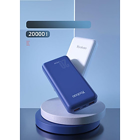 [HÀNG CHÍNH HÃNG] Pin sạc dự phòng 20000mAh D20Q Yoobao PD 20 - Công suất 22,5W- Dùng cho Iphone 11,12, Huawei,... - Deep Blue
