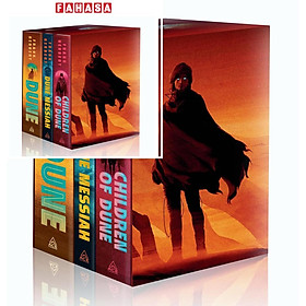Sách ngoại văn: Frank Herbert's Dune Saga 3-Book - Deluxe Hardcover Boxed Set