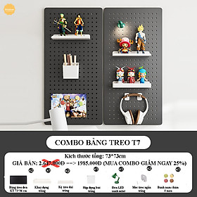 Mua BẢNG LỖ KIM LOẠI TREO DỤNG CỤ – PEGBOARD DECOR GÓC NHÀ Ở