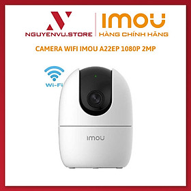 Camera IMOU wifi A22EP 1080P 2M xoay 360 độ đàm thoại 2 chiều - Hàng chính hãng - Kèm thẻ 32GB