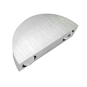 3W AC85-265V Semicircle Silver Aluminum LED Wall Sconce KTV Bar Hall Porch