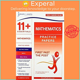 Sách - 11+ Essentials Mathematics Practice Papers Book 1 by  (UK edition, paperback)