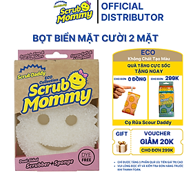 Mua Miếng Chà Rửa Bọt Biển Scrub Mommy Không Nhuộm Màu - Dye Free