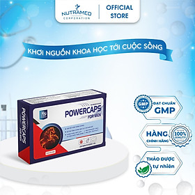 Viên uống Powercaps for men tăng cường sức khỏe sinh lý nam giới (Hộp 30 viên)