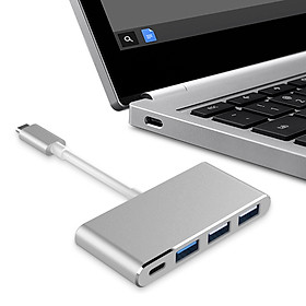 Mua Hub Usb Type-c ra 3 cổng usb 3.0  1 cổng sạc cho Macbook