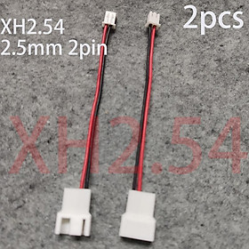 Cáp chuyển đổi Arsylid 3 pin đến 2 pin 2,5mm quạt bộ điều hợp cho VGA làm mát nguồn cung cấp 2Pin Mini 2Pin Chiều dài: 8cm