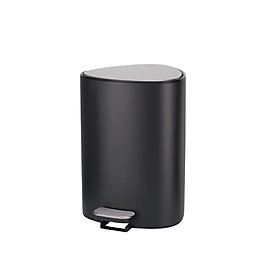 Thùng rác Joseph Joseph EasyStore Steel Pedal Bin 70595 5L màu đen nhám Hàng chính hãng