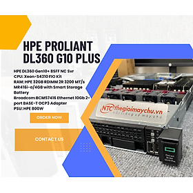 Mua Máy chủ HPE ProLiant DL360 Gen10 Plus - Hàng chính hãng