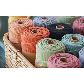 Cuộn dây macrame 100m She Weave làm túi xách, phụ kiện, đồ trang trí