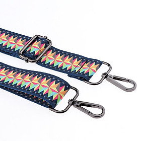 1.5in Wide Purse Strap Replacement Colorful Crossbody Bag Handbag Straps
