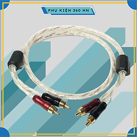 Mua ROGTZ Dây Âm Thanh AV 2 Ra 2 Liton USA Chuẩn Chất Âm Lõi Đồng Pha Mạ Bạc Chống Nhiễu Cao Cấp - Hàng Nhập Khẩu