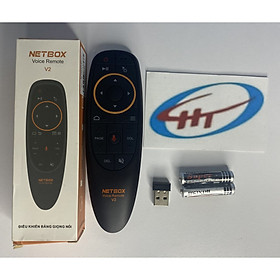 Mua Điều Khiển giọng nói NETBOX V2  KÈM PIN 3A  Tích hợp MIC VOICE siêu nhạy - Hàng chính hãng