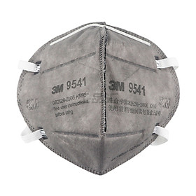 Combo 5 cái khẩu trang 3M 9541 than hoạt tính cao cấp , chính hãng , có van thở , kháng khuẩn , chống bụi siêu mịn PM2.5 , màu than , theo tiêu chuẩn : AS/NZS P2, EN 143:2000 - Hàng chính hãng cao cấp