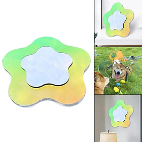 1 Piece Makeup Mirror Acrylic Decorative Colorful Mirror for Home Office
