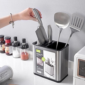 Mua Cắm Dao Đũa Thìa Inox 304 Cao Cấp Có Khay Thoát Nước 2750