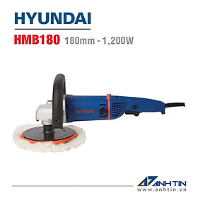 Mua Máy đánh bóng 180mm HYUNDAI HMB180 | Công suất 1200W | Đường kính đĩa ráp 180mm