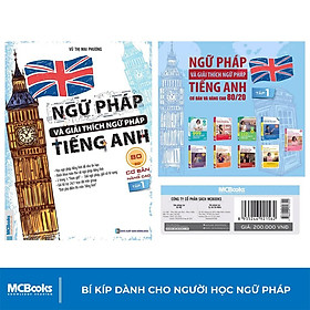 [Download Sách] Sách - Ngữ Pháp Và Giải Thích Ngữ Pháp Tiếng Anh Cơ Bản Và Nâng Cao Tập 1 - Học Kèm App Online