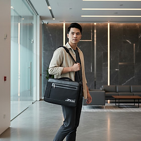 Cặp học sinh chống sốc laptop Xbags Simple cao cấp – Cặp laptop đa năng siêu nhẹ nhiều ngăn tiện lợi thời trang XB 4101