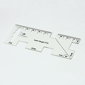 Transparent Acrylic Quilting Template Patchwork Tailor DIY Sewing Drawing Ruler