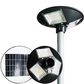 Mua Đèn sân vườn  lối đi  công viên năng lượng mặt trời cao cấp UFO-150W siêu sáng  chiếu sáng liên tục trên 12h